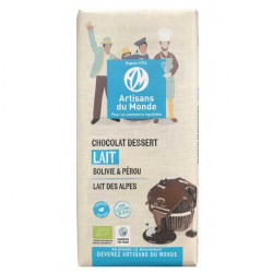 Chocolat Dessert lait bio