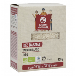 Riz bio Basmati blanc 500g